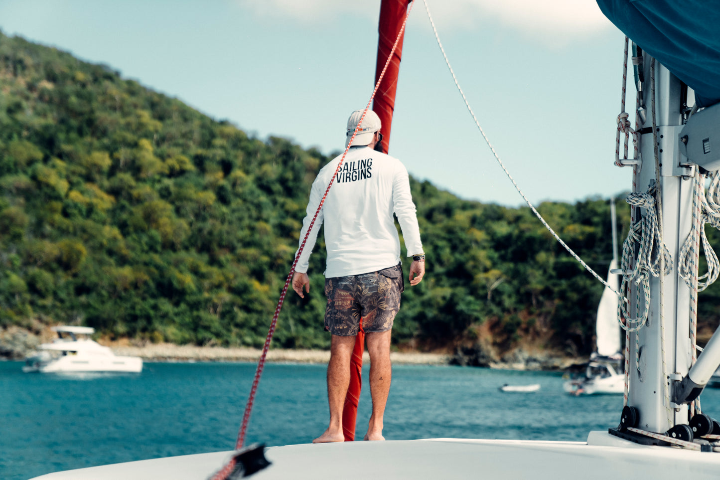 SV UV Drytop - White - Crew